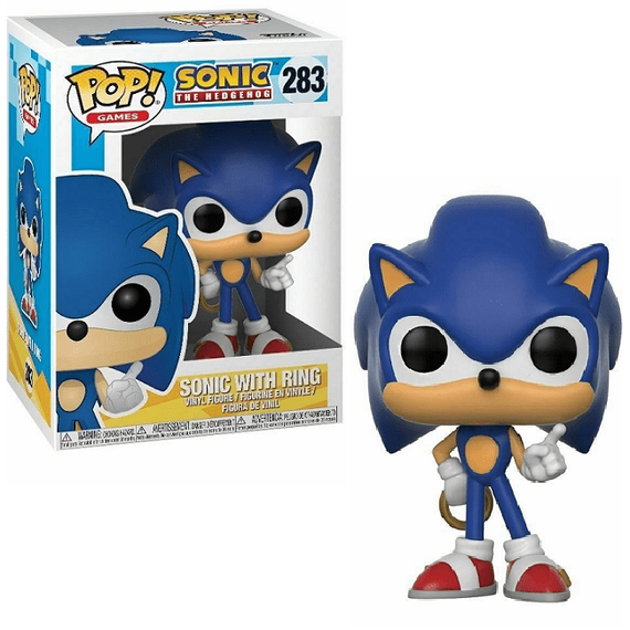 Funko Pop! Games: Sonic - Sonic with Ring Collectible Toy