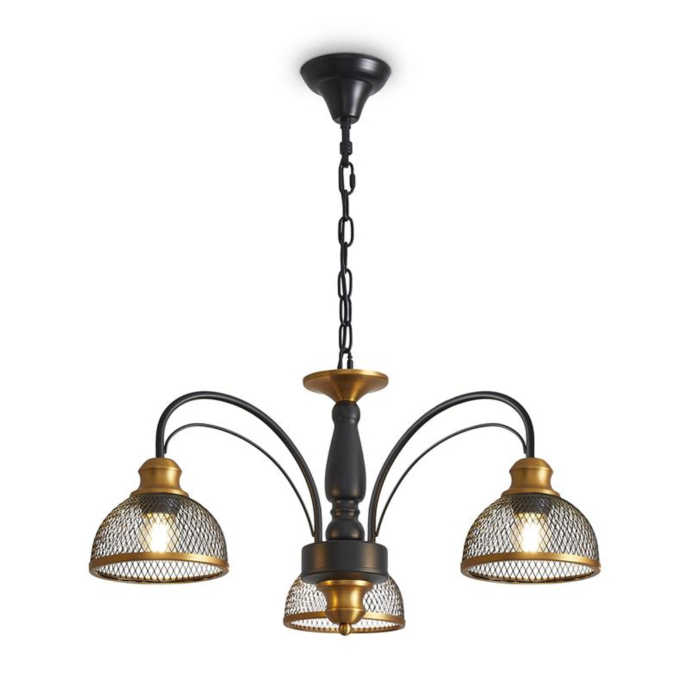 Светильник Caz 3х60Вт E27 IP20 подвесной Freya FR5527PL-03BBZ