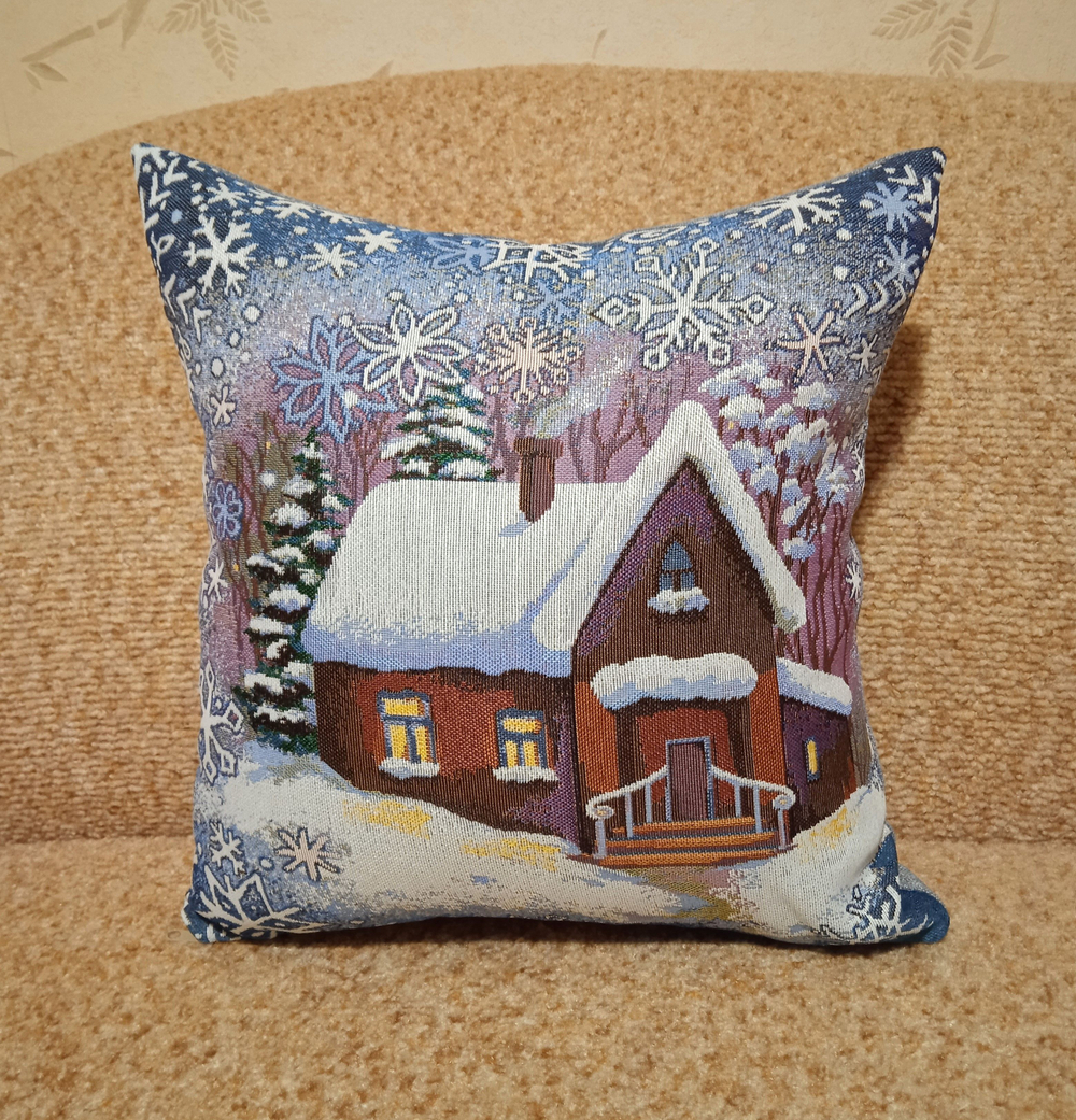 Набор декоративных гобеленовых чехлов Метелица 2 38*38 3 шт