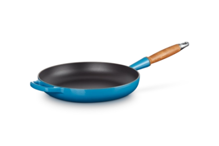 Le Creuset Марсельская чугунная сковорода диаметром 28 см.