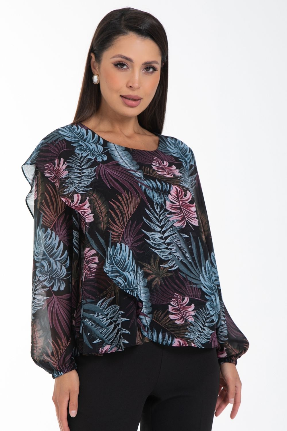 Блуза Красивая из шифона (люкс) Diolche