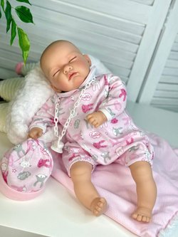 Кукла Nines 45см MI BEBITO с пледом в пакете (N7040K1)