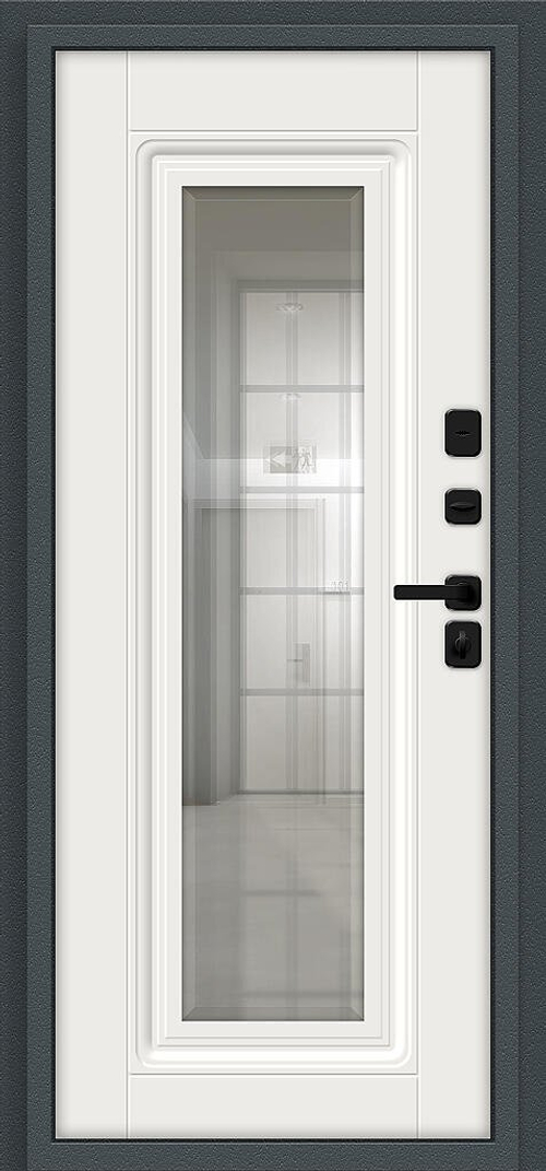 Шелл СД/SBlack Старк антрацит/White Sand 205*96 левое