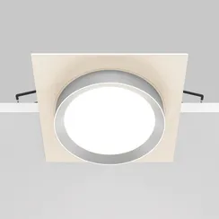 Встраиваемый светильник Обруч / Hoop 1*GX53 12 Вт Technical dl086-gx53-sq-ws