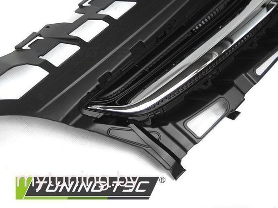 Решетка радиатора CHROME BLACK для Opel Astra J 5D