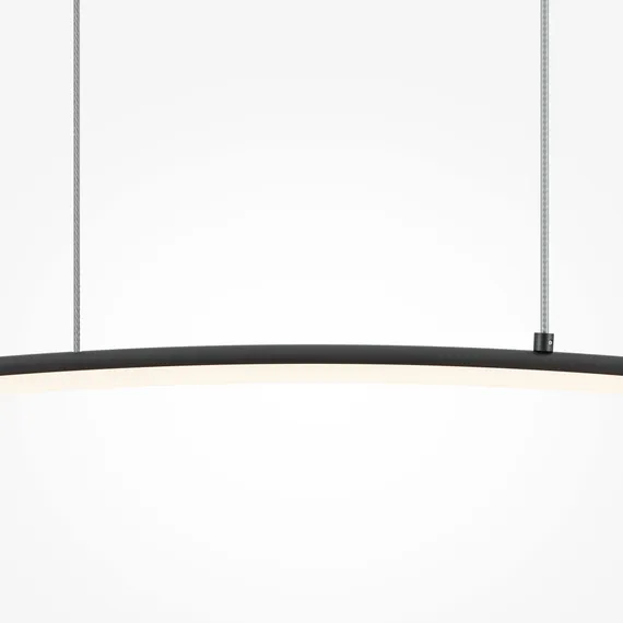 Подвесной светильник Изгиб / Curve 3000-4000К 15Вт Maytoni mod243pl-l18bk