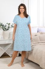 Ночная сорочка Забава Виотекс ГОЛУБОЙ