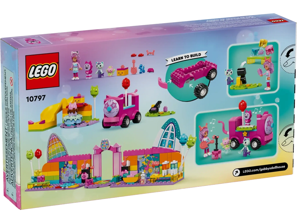 Конструктор LEGO Gabby's Dollhouse 10797 Комната для вечеринок Габби