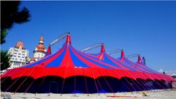 Автоматический раскрой архитектурных и технических ПВХ-тканей на большом плоттере