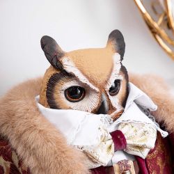 Кукла коллекционная Филин Шопенгауэр