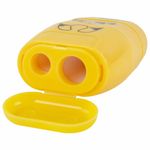 Точилка с ластиком 2 в 1 BRAUBERG KIDS "Зверушки", 2 отверстия, дизайн ассорти, 271989