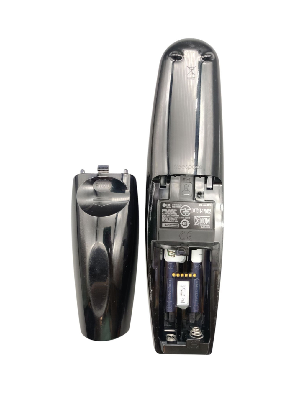 Пульт LG AN-MR18BA серебро