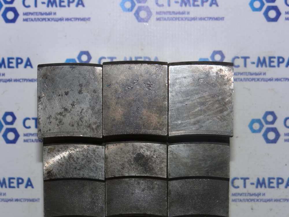 Кулачки обратные (к-т) на патрон токарный 250мм Польша Шаг 9мм