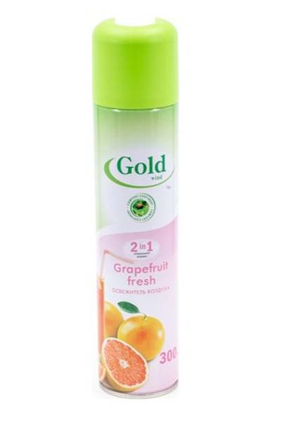 Освежитель воздуха Gold Wind 300 мл., Грейпфрут (12)