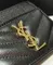Держатель для карт Saint Laurent CASSANDRE MATELASSÉ GRAIN DE POUDRE