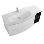 Мебель для ванной Cezares ELETTRA 130 Bianco opaco 55525+55529