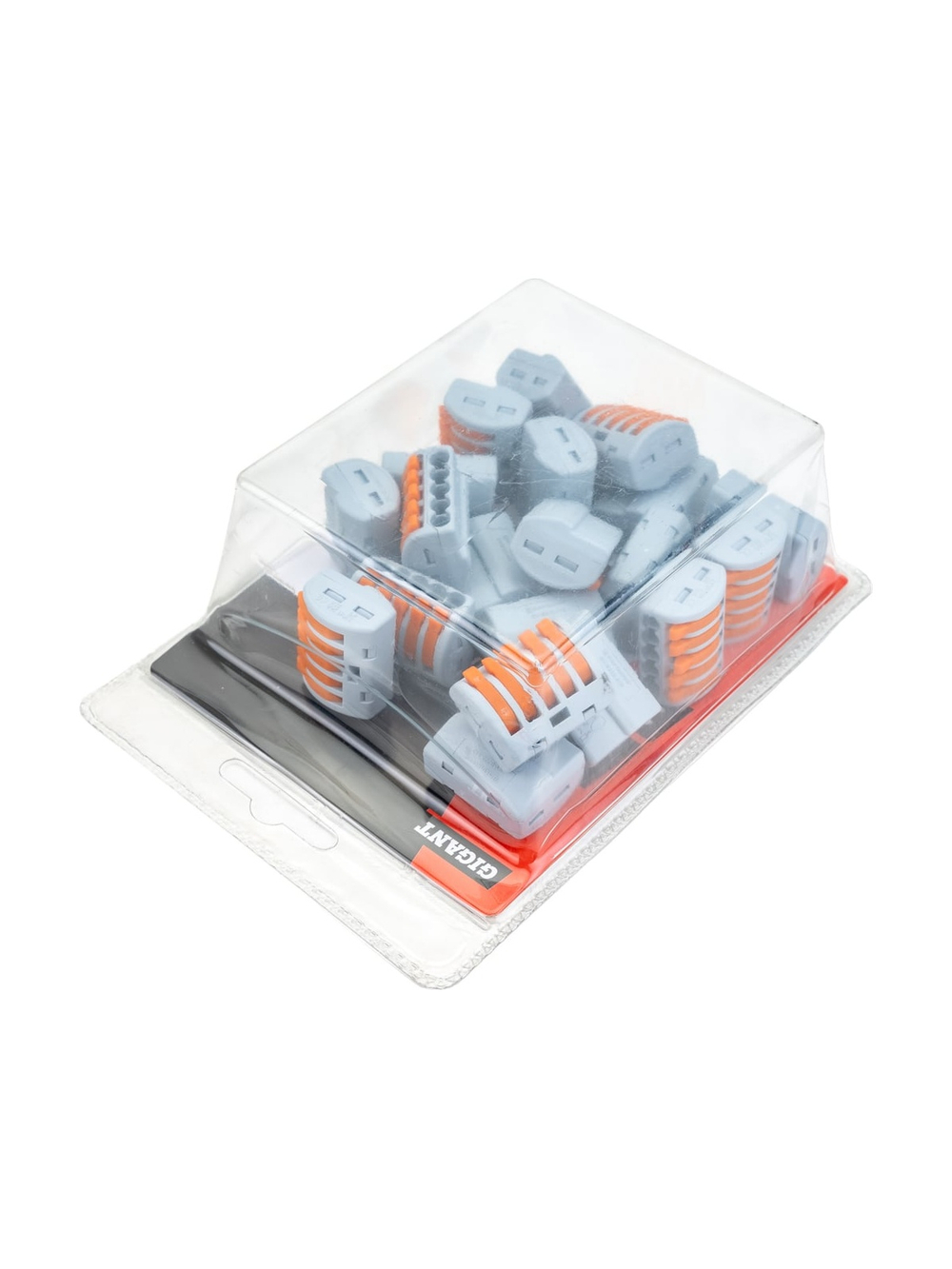 Пятипроводная клемма Gigant 20 шт/уп 0,08-2,5(4)мм² GCT-222-415-20