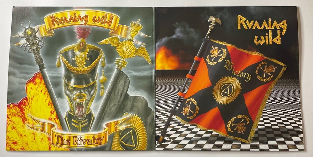 Винтажная виниловая пластинка LP Running Wild The Rivalry Victory (EU 2019)