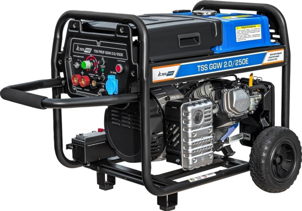 Сварочный генератор ТСС PROF GGW 2.0/250E бензиновый 045622