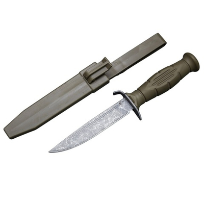 Нож кузница Семина НКВД, ст.95х18 рук. Elastron, чехол пластик