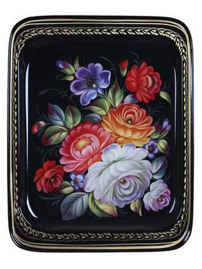 Zhostovo metal tray A13D180526265