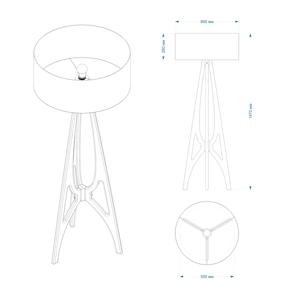 Торшер "Maestoso"