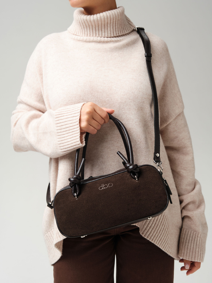 Сумка Curl DBR 31363 черный каштан