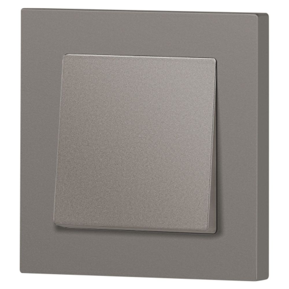 Переключатель Intro Accent 6-103-09 , 10А-250В, IP20, СУ, AL/CU, титан