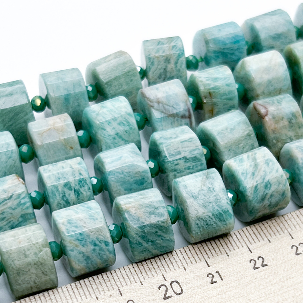 Амазонит, размер около 14*10 мм, цена за набор 6 шт