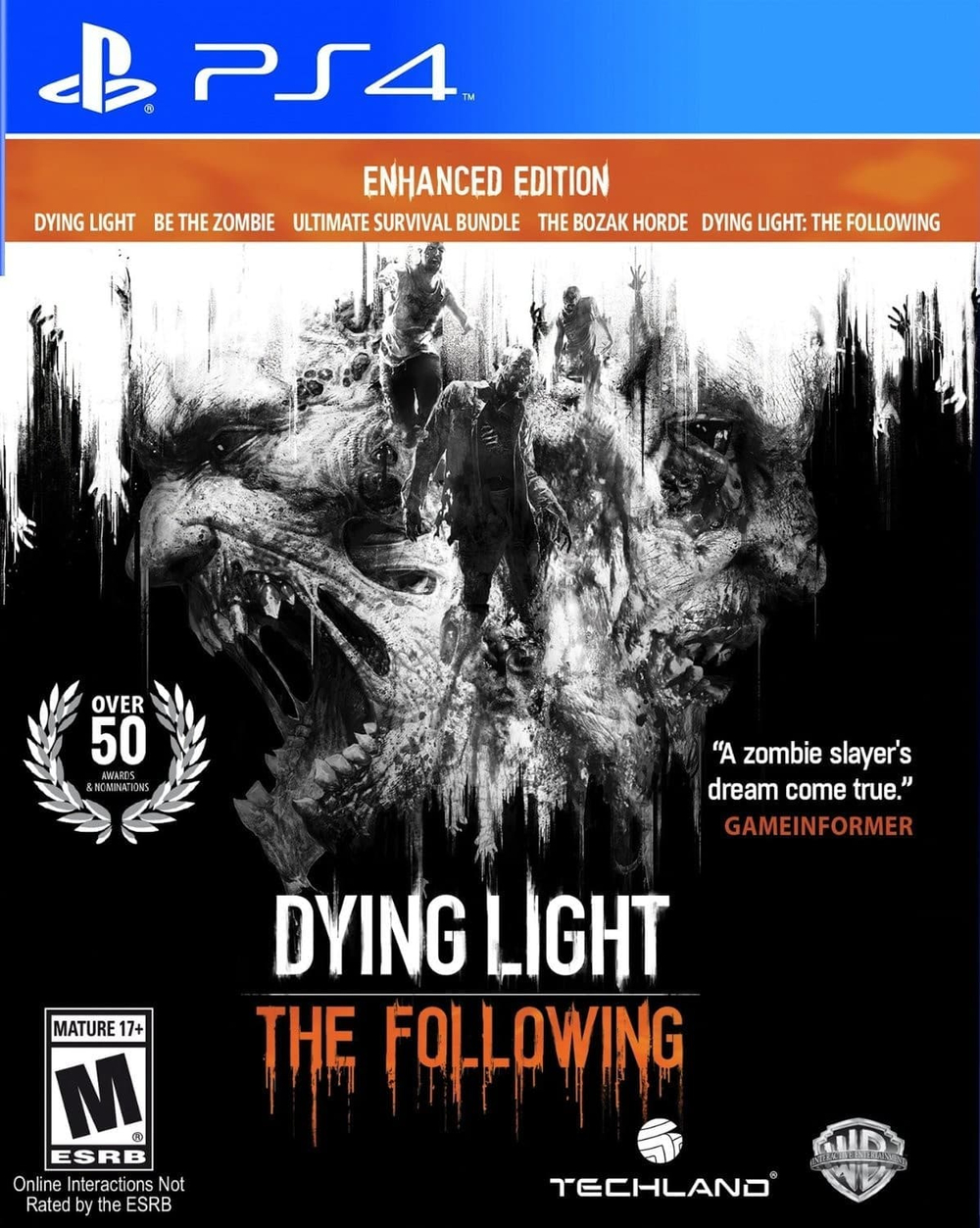 DYING LiGHT The Following Enchanced Edition [PS4] New