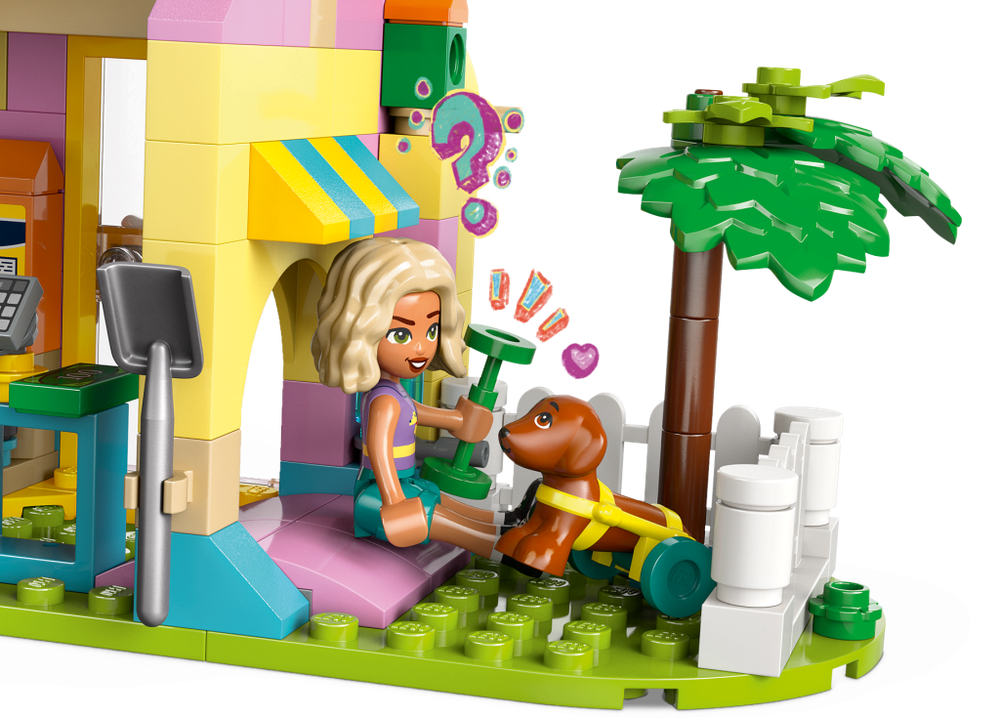 LEGO Friends 42650 «Магазин аксессуаров для домашних животных» — забота о питомцах