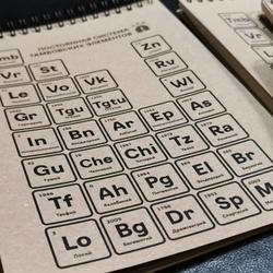 Блокнот Постоянная система элементов Тамбова