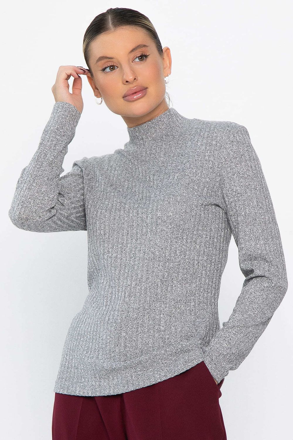 Джемпер трикотажный Аляска (серый) Б14409-6М LT Collection