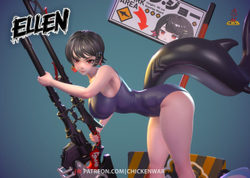 Эллен Джо Фигурка Ellen Joe Zenless Zone Zero zzz