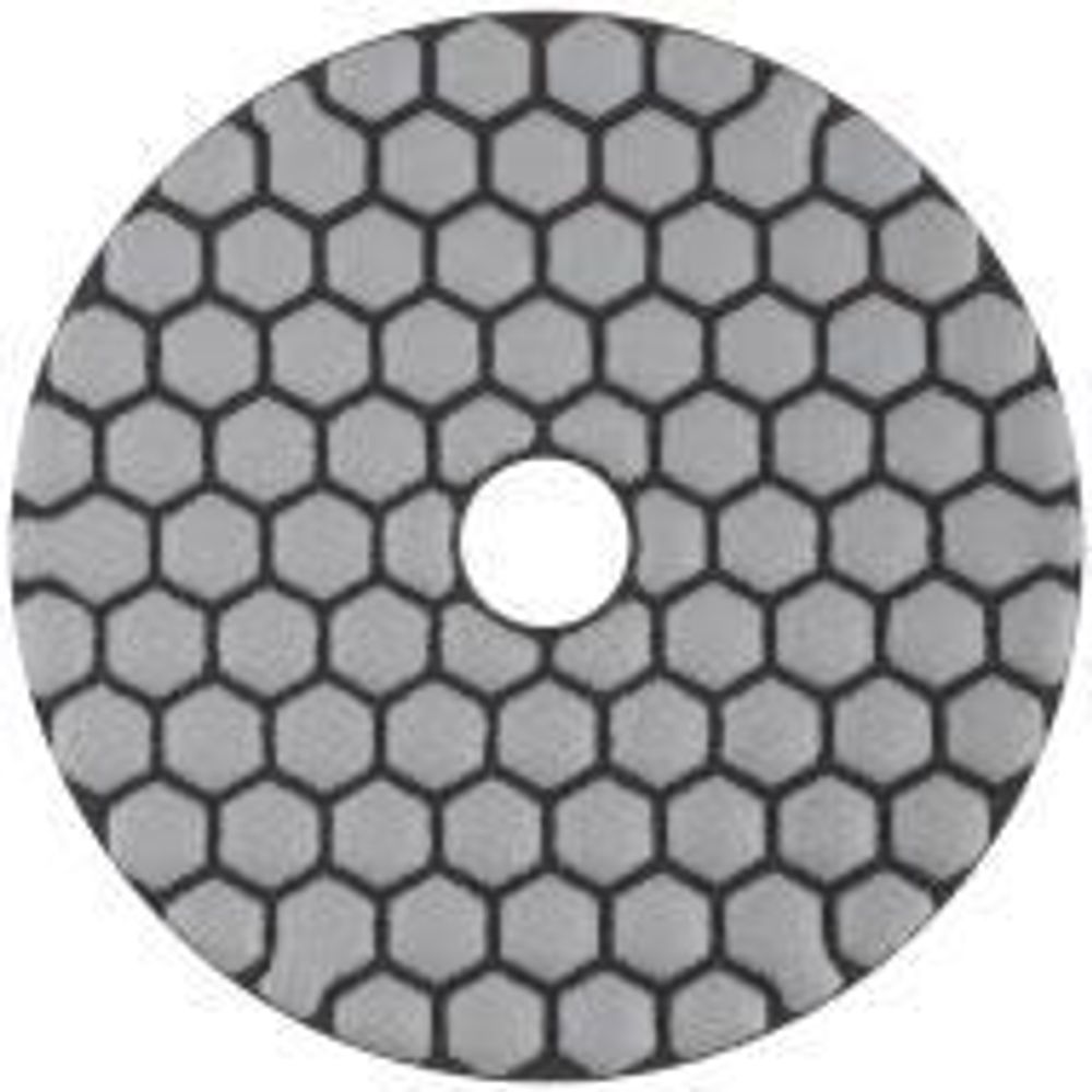39851 Алмазный гибкий шлифовальный круг 100 мм, Р 50, АГШК (липучка), сухое шлифование FIT