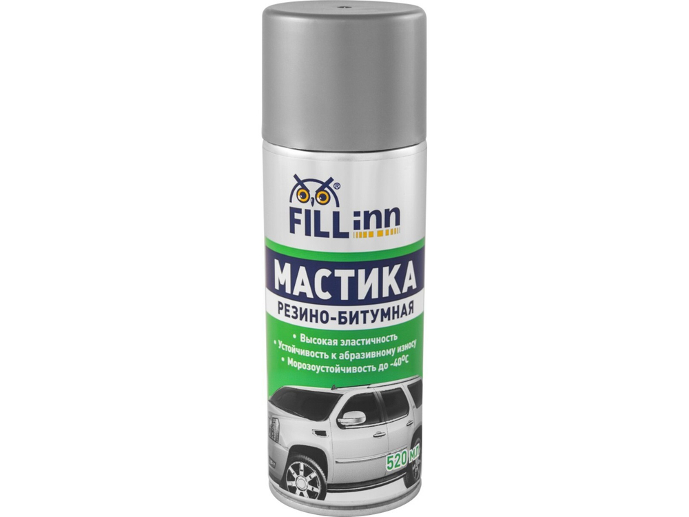 FL019 Мастика резино-битумная (аэрозоль), 520 мл