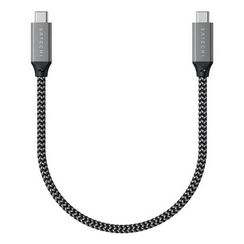 Кабель Satechi USB Type-C - USB Type-C 0.25 м (ST-U4C25M) Space Gray