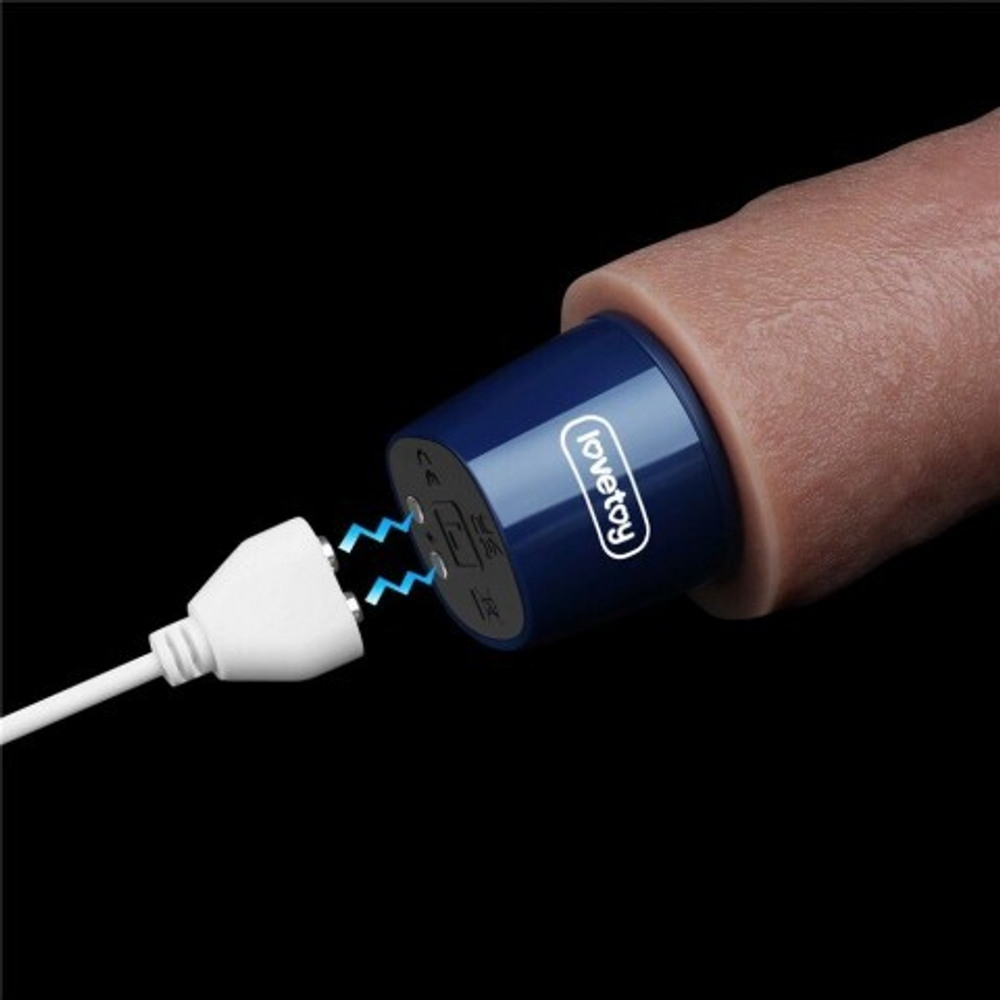 Реалистичный вибратор REAL SOFTEE (22,8*4 см.)