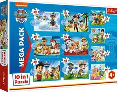Puzzle - "10in1" - Reliable PAW Patrol team / Viacom PAW Patrol