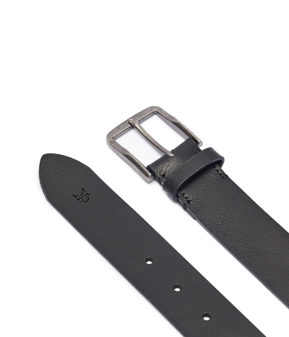 Кожаный ремень CALVIN KLEIN JEANS - черный(K50K511421)