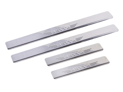 *Накладки порога декоративные VW Jetta 2014-2018 (к-т 4шт) Dollex