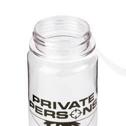 PP LOGO TRANSPARENT BOTTLE (650ml)
