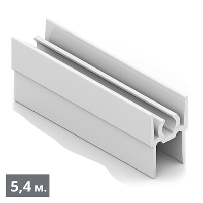 ЭКО Рамка верхняя двери (5,40 м) белый глянец (RAL) (AE0688) Aristo (Акция)