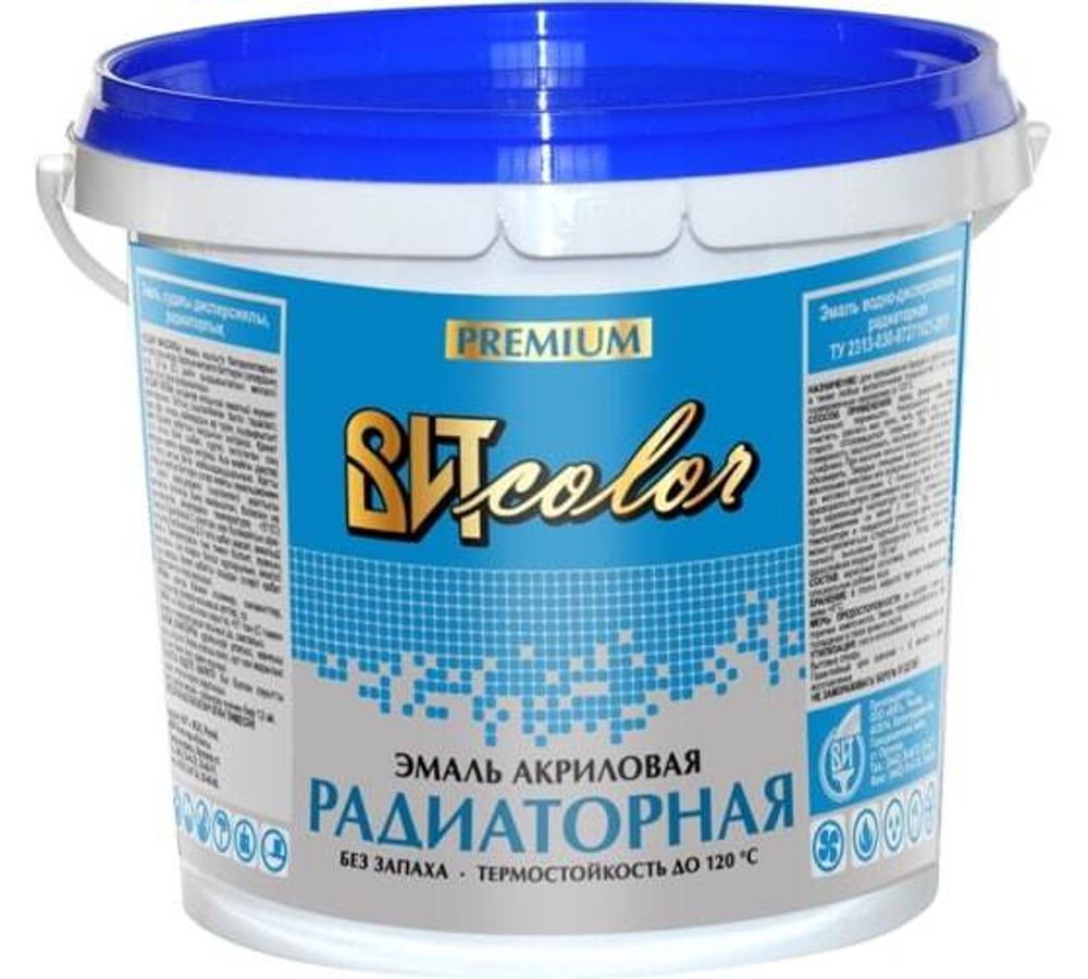 Вит Эмаль для радиаторов в/д 0,9кг