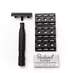Т-образная бритва Rockwell 6S (RR-6S-PVD-BLK)