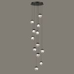 Подвесной светильник MD24001033-12A black/clear