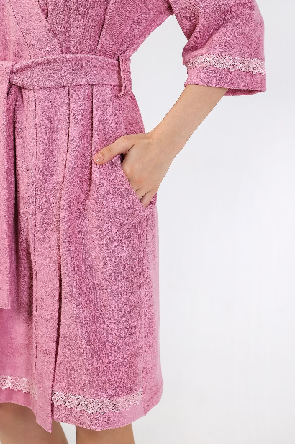 Халат Дрёма-3 Виотекс РОЗОВЫЙ