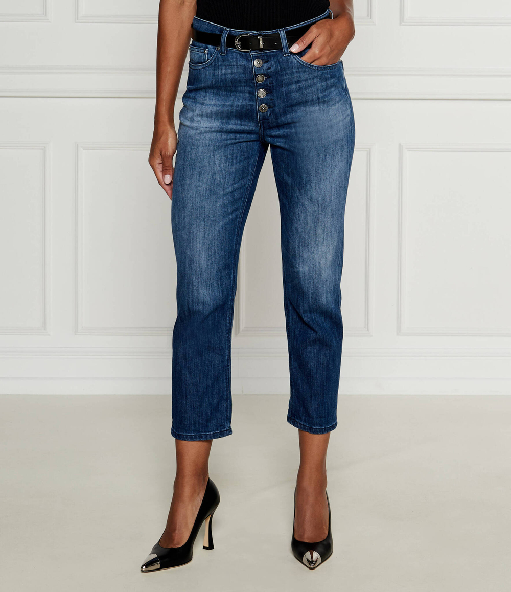 Джинсы KOONS DONDUP - made in Italy - голубой(DP268B DS0107D HV2)