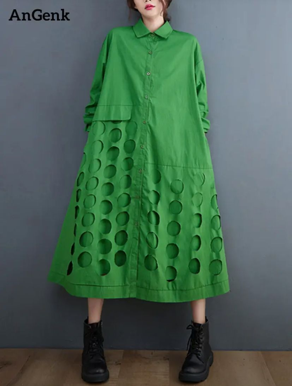 Платье зеленое