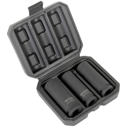 OPT-40303 Набор ударных головок тонкостенных 1/2", 17, 19, 21 мм